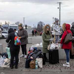 لاجئون من عدة دول على الحدود البولندية