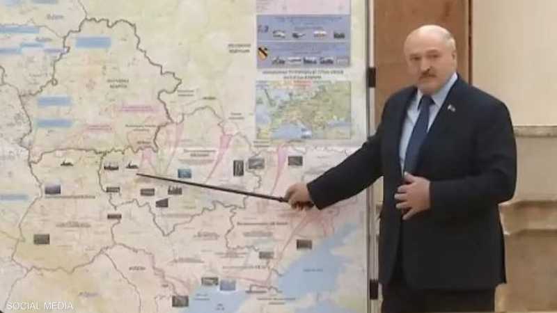 خريطة روسيا واوكرانيا