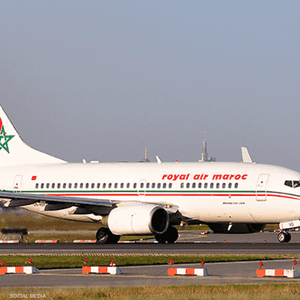 طائرة تابعة للخطوط الملكية المغربية