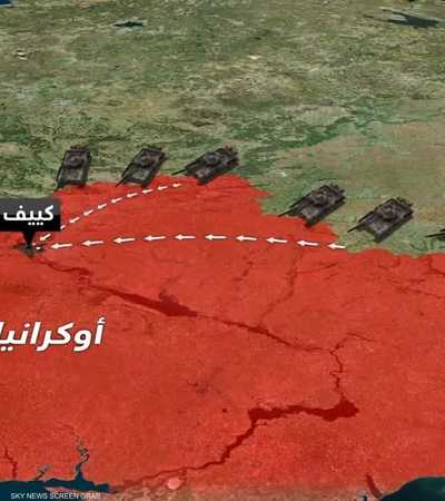 مناطق السيطرة العسكرية الروسية في أوكرانيا