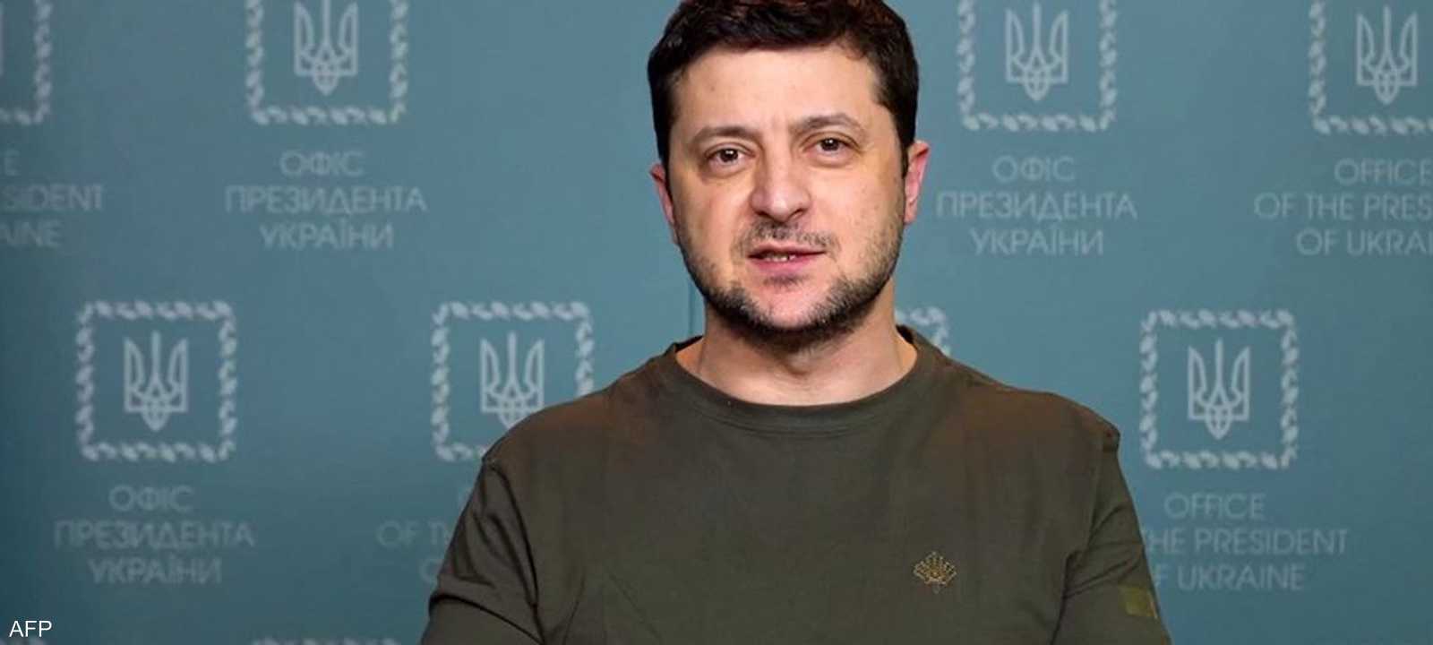 زيلينسكي قام ببطولة المسلسل في العام 2015.