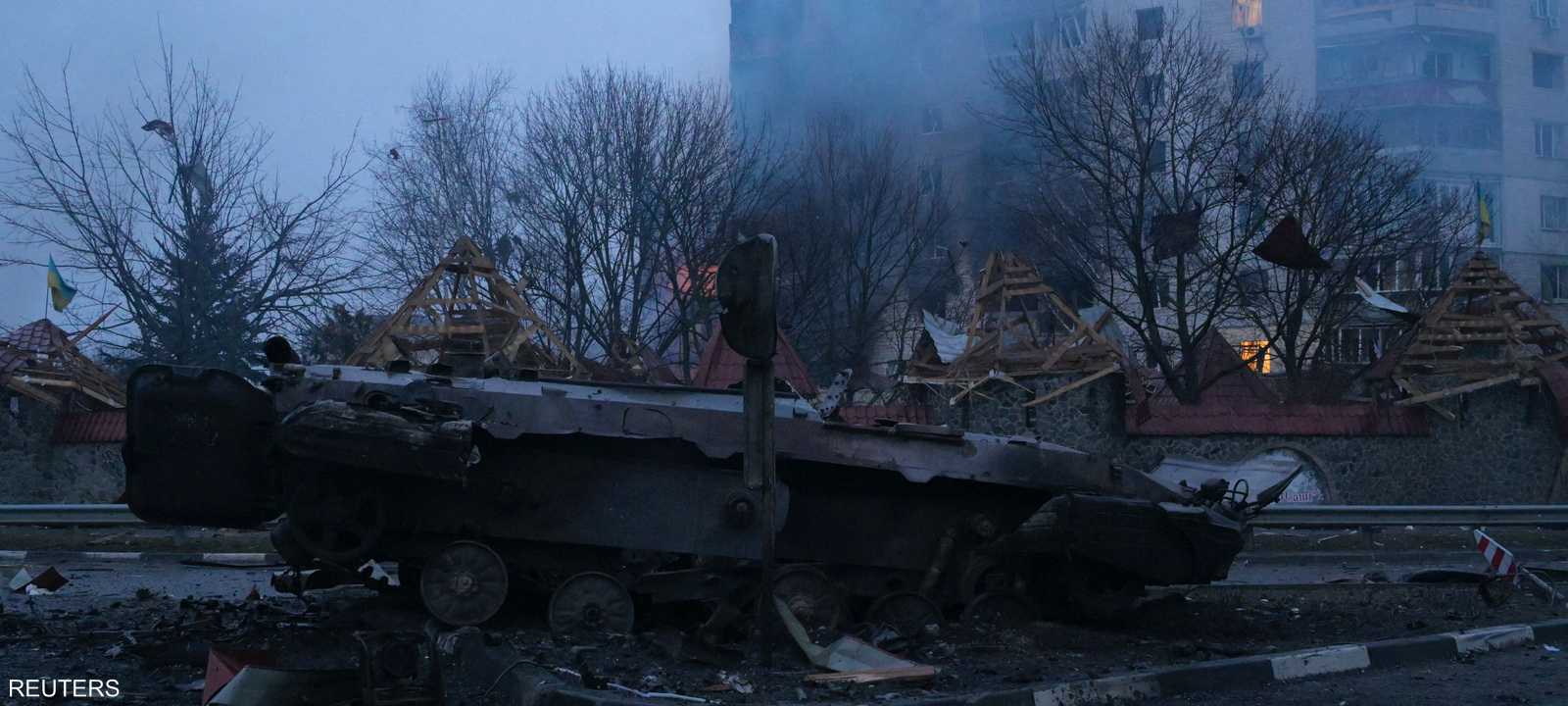 أنهت الحرب في أوكرانيا أسبوعها الأول.