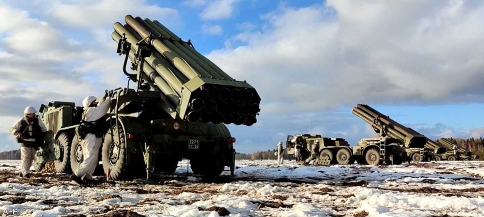 القوات الروسية على أرض بيلاروسيا