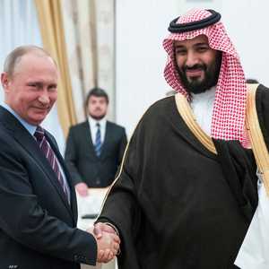 ولي العهد السعودي والرئيس الروسي في لقاء سابق