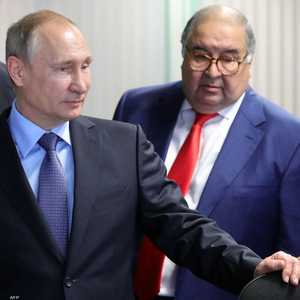 بوتن و"صديقه المقرب" الملياردير أليشر عثمانوف