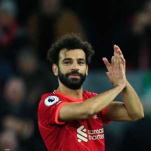 النجم المصري محمد صلاح لاعب ليفربول الإنجليزي