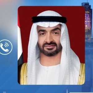 اتصال هاتفي جمع محمد بن زايد بفلودومير زيلينسكي