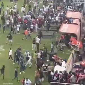 شغب بين جمهوري فريقي كويريتارو وأطلس