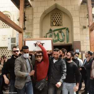 تشييع جثمان الفنان والإعلامي المصري إياد داود