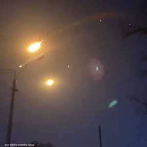 لحظة إسقاط مقاتلة روسية في خاركيف