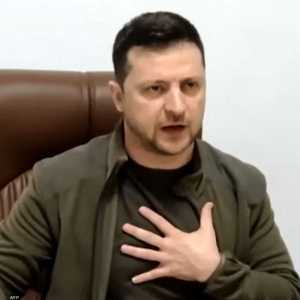 الرئيس الأوكراني فولوديمير زيلينسكي.