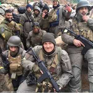 أول صورة رسمية للفيلق الأجنبي في أوكرانيا