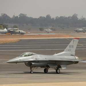 أرشيفية لطائرة من طراز إف-16