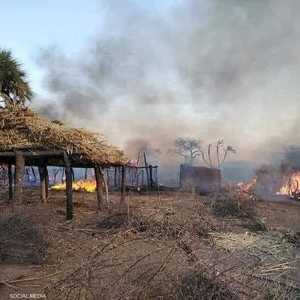 مواجهات عنيفة وحرق قرى في غرب دارفور