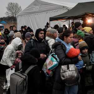 لاجئون أوكرانيون في بولندا