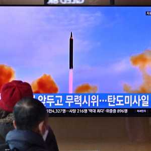 جانب من تجربة صاروخية لكوريا الشمالية مطلع الشهر الجاري.