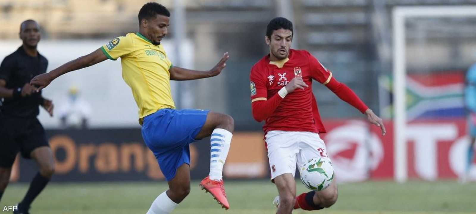 جانب من لقاء سابق بين الأهلي وصن داونز