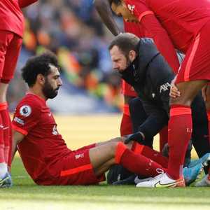 صلاح خرج مصابا أمام برايتون