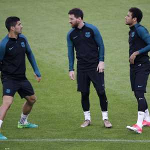 ميسي ونيمار وسواريز شكلوا ثلاثيا مدمرا