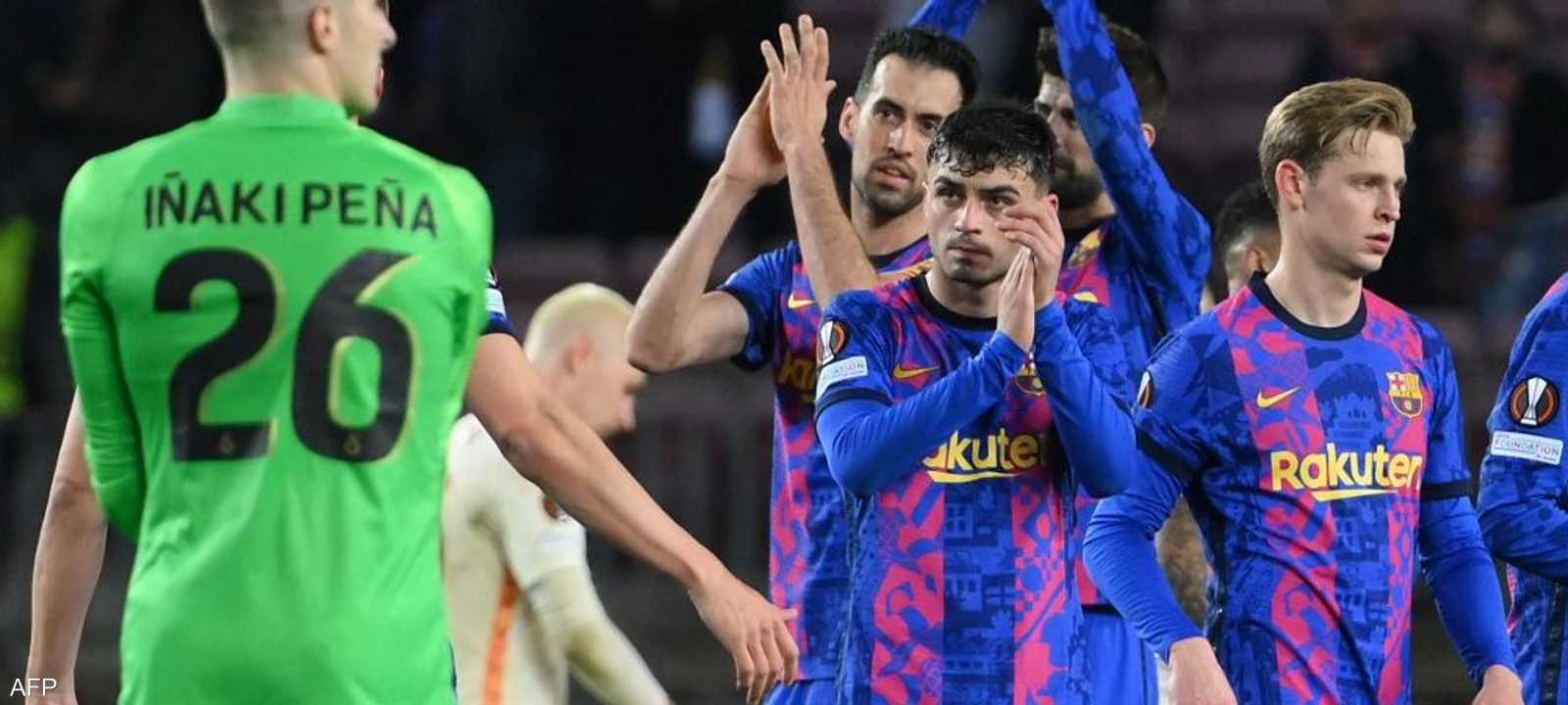 برشلونة يمضي بخطى ثابتة في اليوروبا ليغ