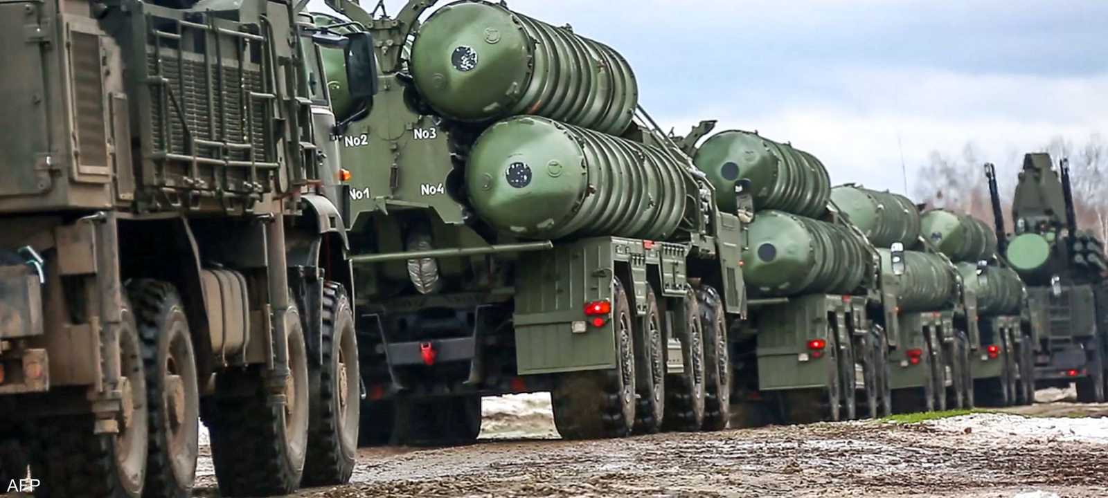 أرشيفية لصواريخ إس 400 الروسية الصنع