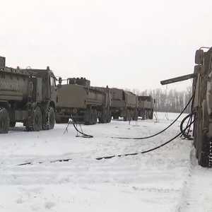 قافلة عسكرية روسية. (أرشيفية)