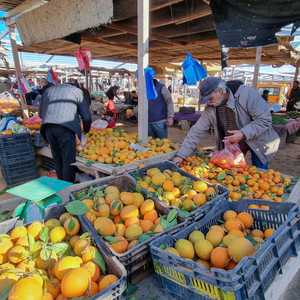 سوق للخضار في العاصمة الليبية طرابلس