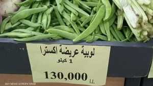 الخضراوات سجلت أسعارا قياسية في لبنان