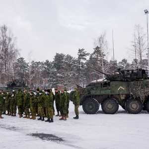 أرشيفية لقوات كندية في لاتفيا