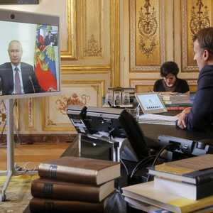 مباحثات بين رئيسي فرنسا وروسيا