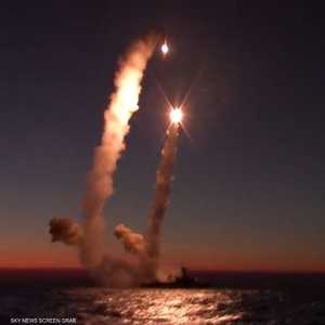 صواريخ روسية تنطلق من قلب البحر صوب أوكرانيا
