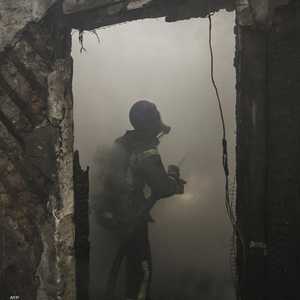 صواريخ روسية سقطت على كييف ولفيف