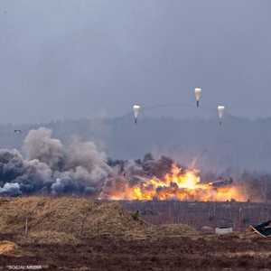 القوة النيرانية الهائلة جزء من ملامح الحرب الروسية.