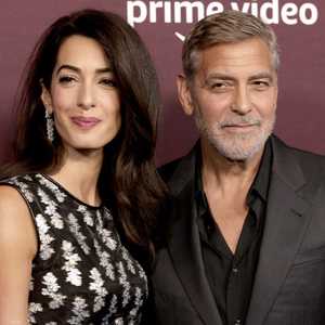 أرشيفية لجورج كلوني وزوجته أمل