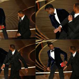 صفع سميث مقدم الحفل كريس روك