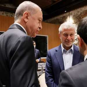 أبراموفيتش في لقطة مع أردوغان الثلاثاء