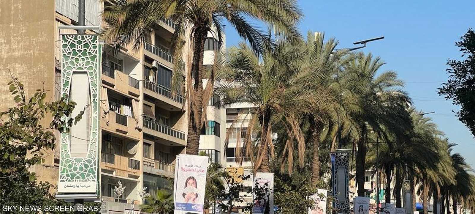 مظاهر الزينة الرمضانية البسيطة في بيروت