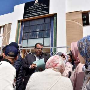 صورة من الوقفة الاحتجاجية