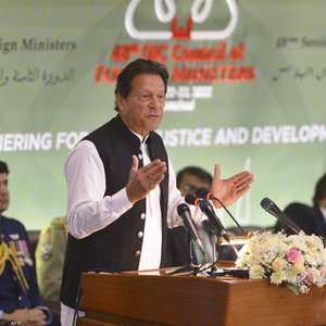 أرشيفية رئيس الوزراء الباكستاني عمران خان