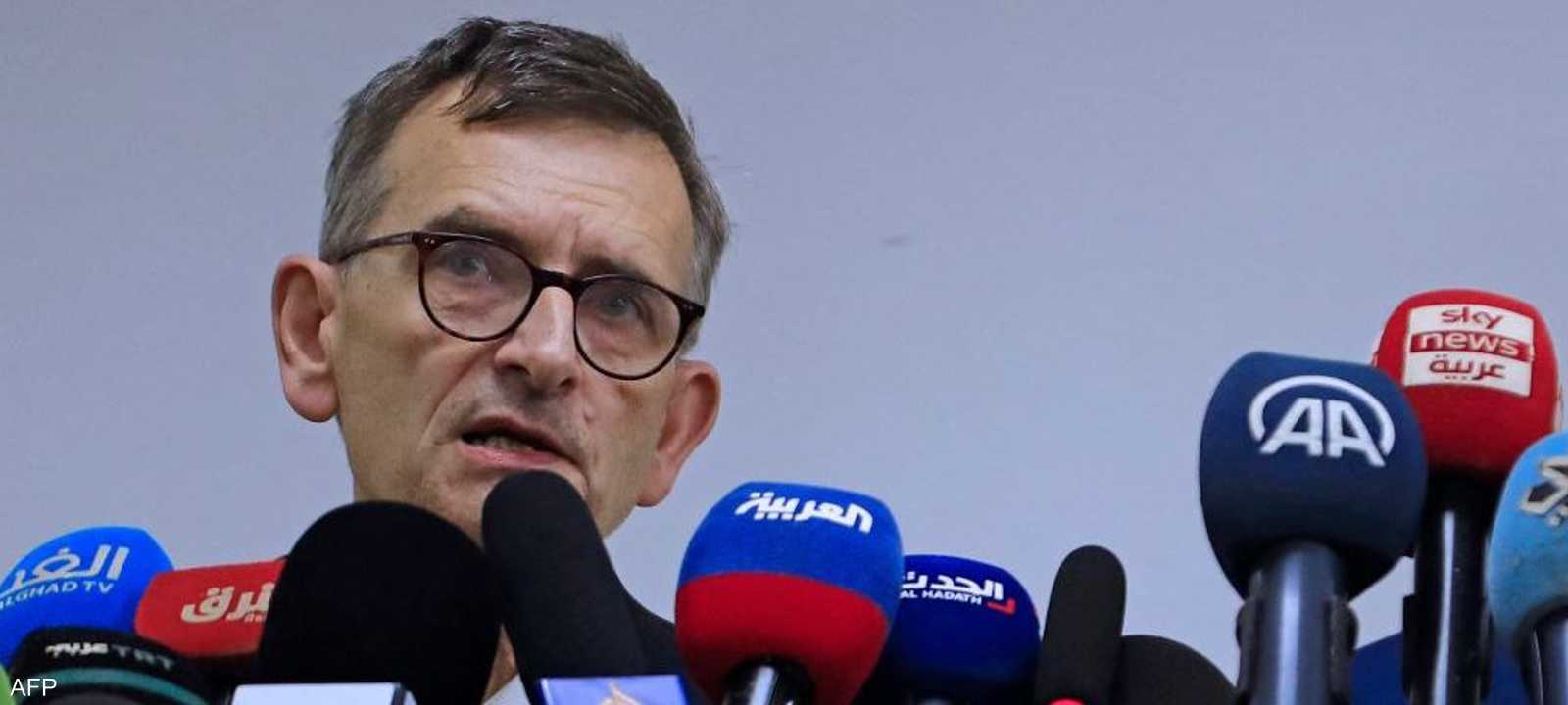 رئيس بعثة الأمم المتحدة الخاصة بالسودان فولكر بيرتس