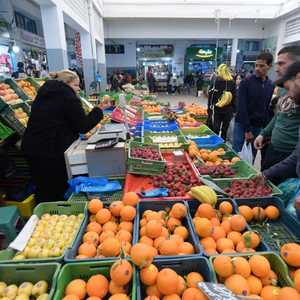 جانب من أحد الأسواق في تونس.