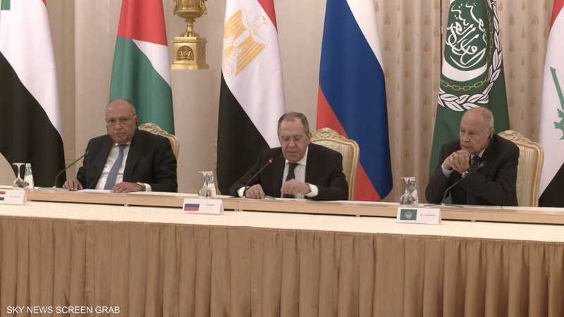وزراء عرب في موسكو للقاء لافروف و"التوسط" لإيجاد حل