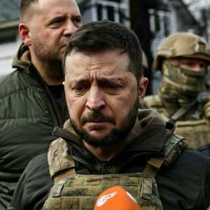 الرئيس الأوكراني فلودومير زيلينسكي