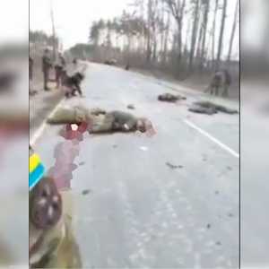 مشاهد مروعة لقتل أسرى روس في أوكرانيا