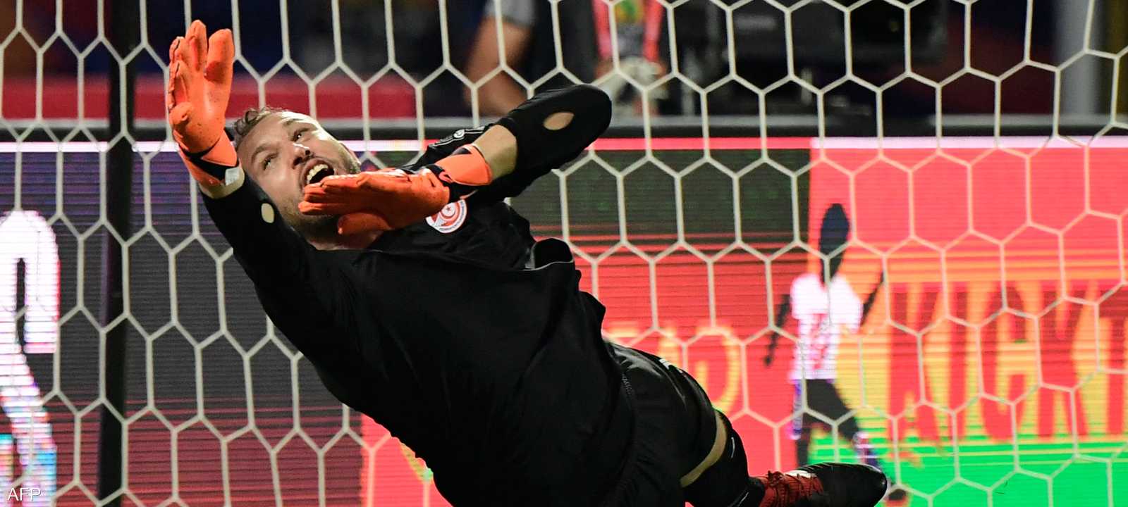 إصابة حارس الترجي فاروق بن مصطفى