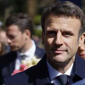الرئيس الفرنسي إيمانويل ماكرون