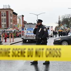 موقع إطلاق النار في محطة للمترو في بروكلين بنيويورك