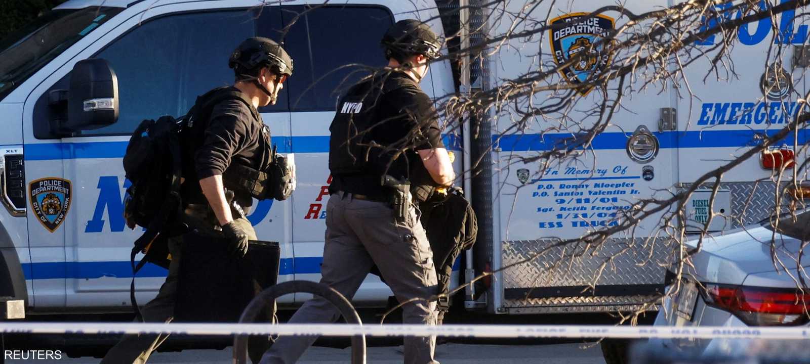 الشرطة الأميركية تبحث عن منفذ هجوم نيويورك.