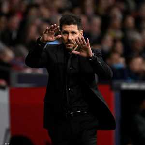 الأرجنتيني دييغو سيميوني المدير الفني لأتليتيكو مدريد