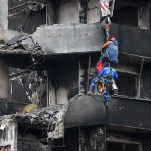 من قصف سابق تعرضت له كييف